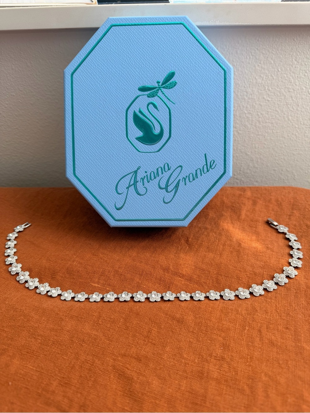 Ariana Grande x Swarovski Crystal Floral Necklace